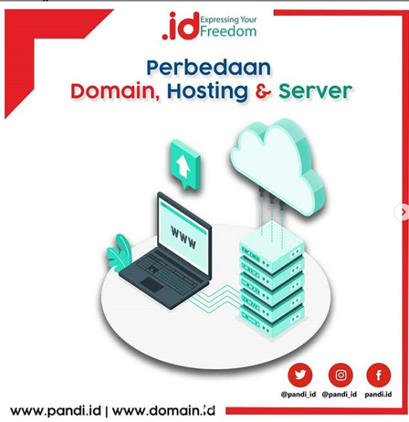 Apakah Perbedaan Domain, Server dan Hosting?