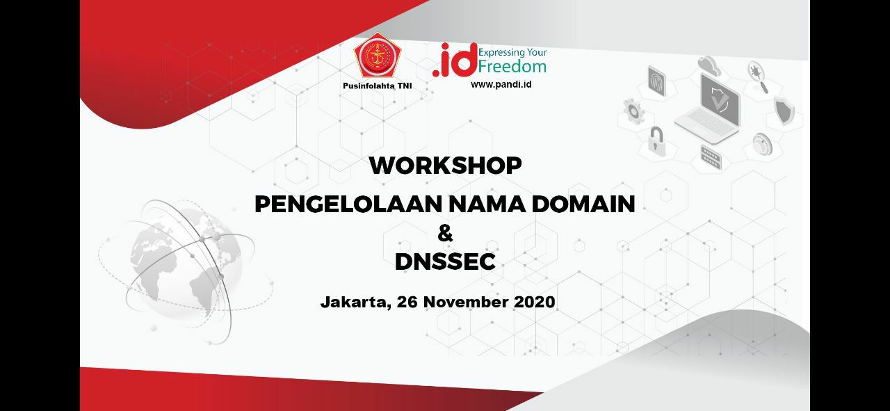 PANDI adakan Workshop Teknis Registrar Mil.ID dengan PUSINFOLAHTA MABES TNI