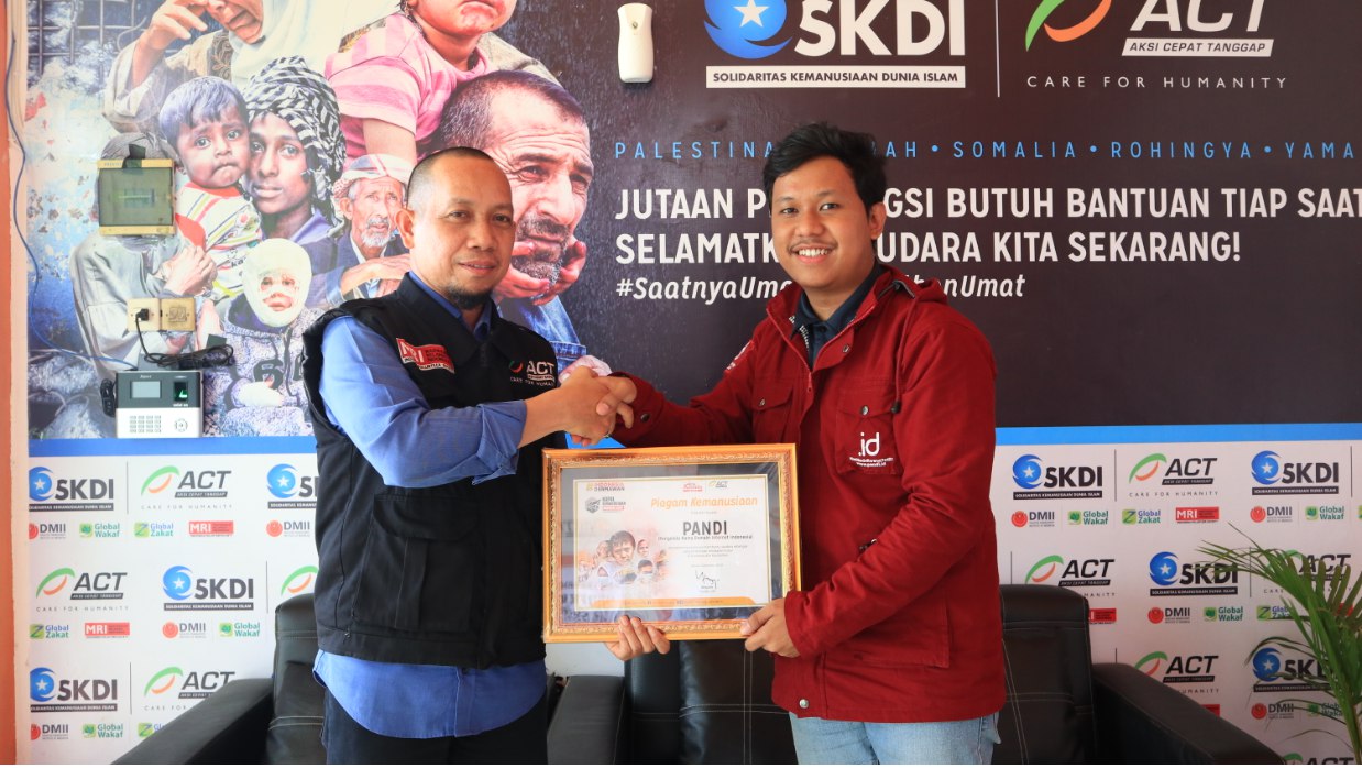 Peduli Bencana Karhutla, PANDI Gandeng ACT Salurkan Bantuan