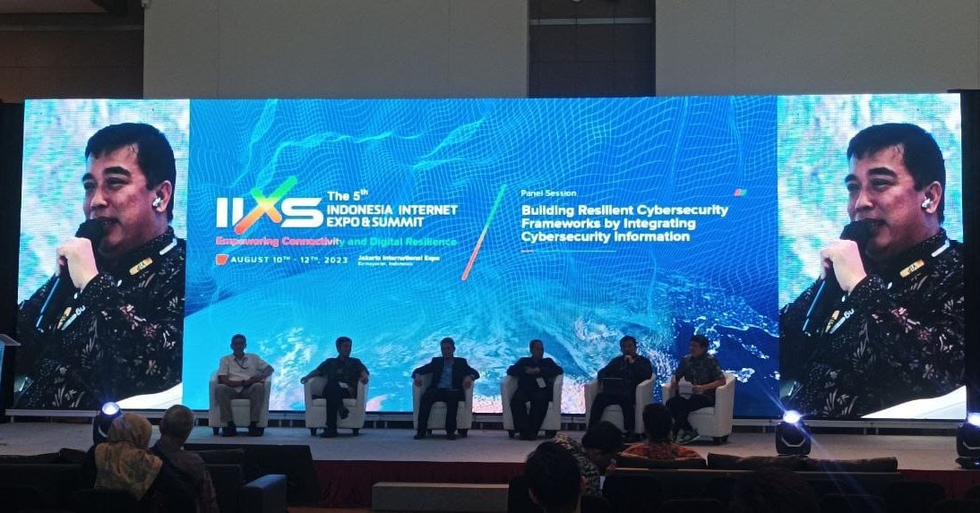 Ketua PANDI Kenalkan Domain .id sebagai Identitas Digital Indonesia pada IIXS 2023