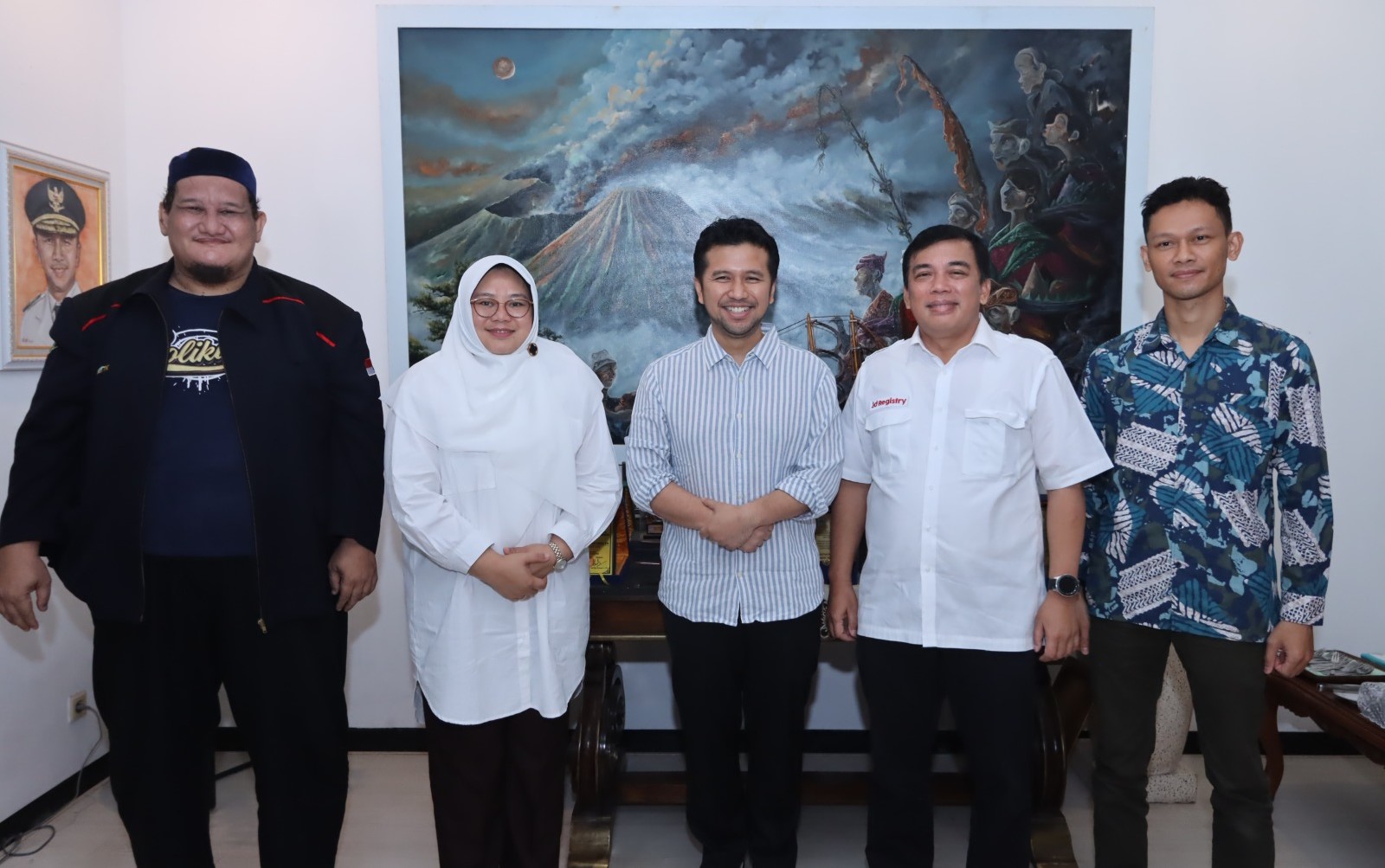 Ketua PANDI Temui Wakil Gubernur Jawa Timur Targetkan Kerjasama Peningkatan Digitalisasi dan Penggunaan Domain .id di Jatim