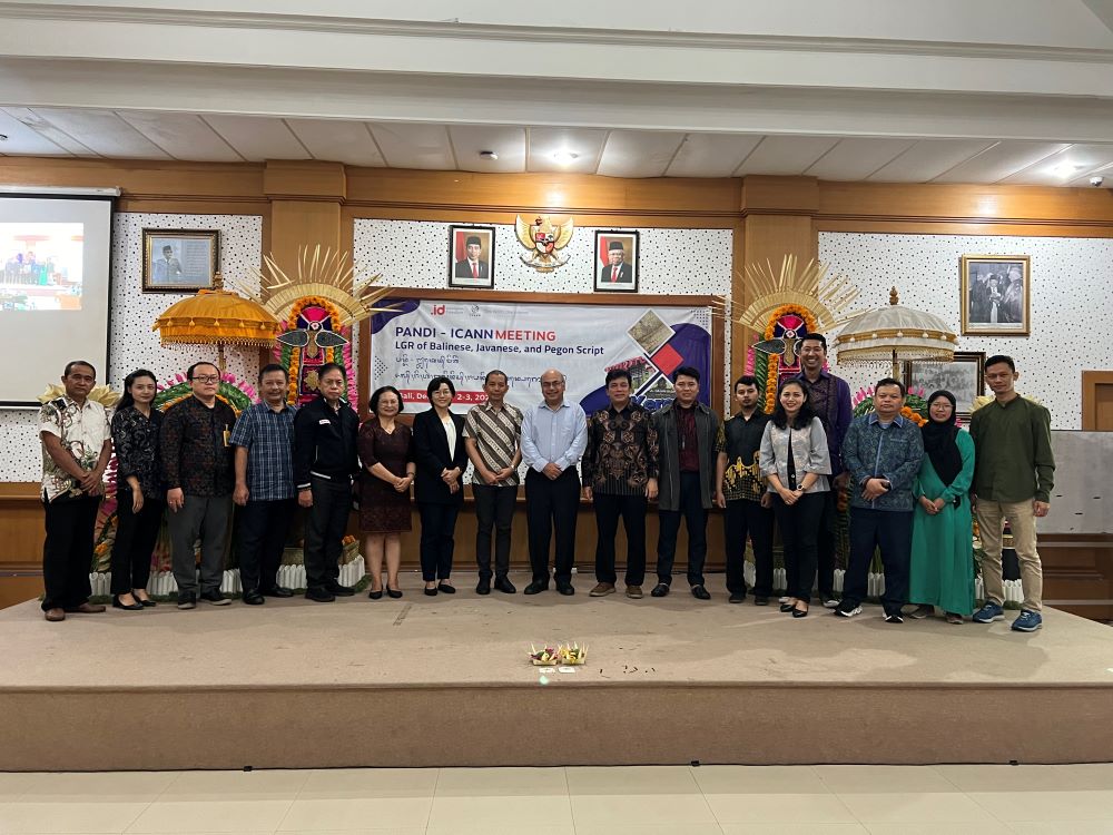 PANDI Laksanakan Rapat Koordinasi dengan ICANN Terkait LGR Aksara Bali, Jawa dan Pegon