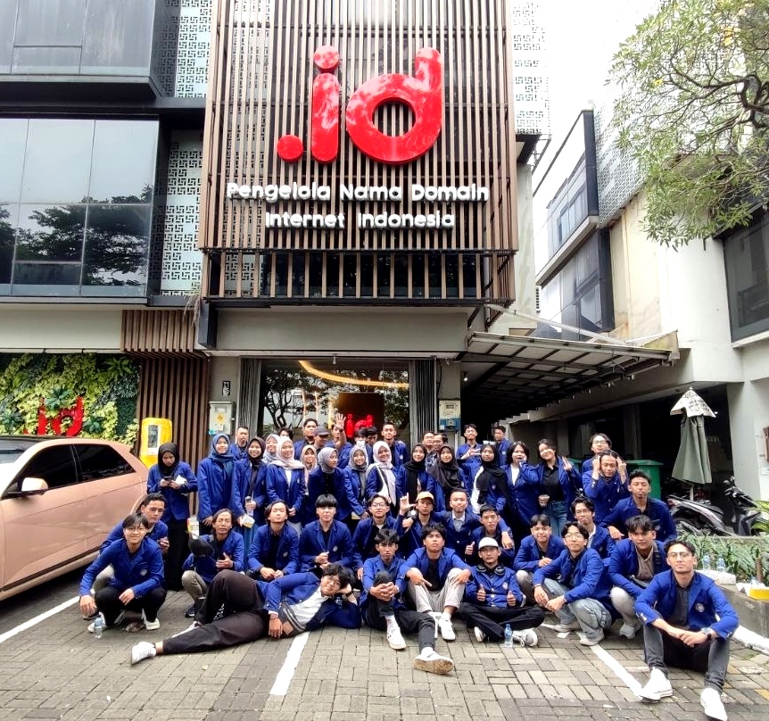 Kunjungi Kantor PANDI, Mahasiswa UNY Antusias Pelajari Tata Kelola Domain .id