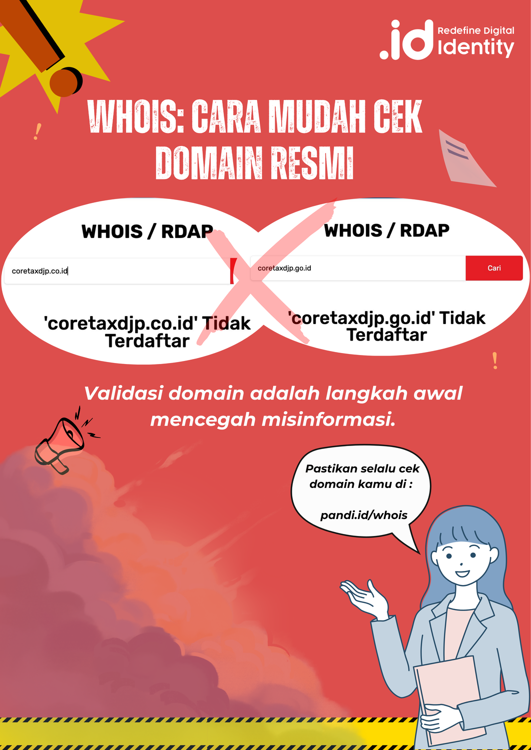 Pentingnya Verifikasi Domain: PANDI Imbau Masyarakat Lebih Cermat Cek Keaslian Alamat Situs