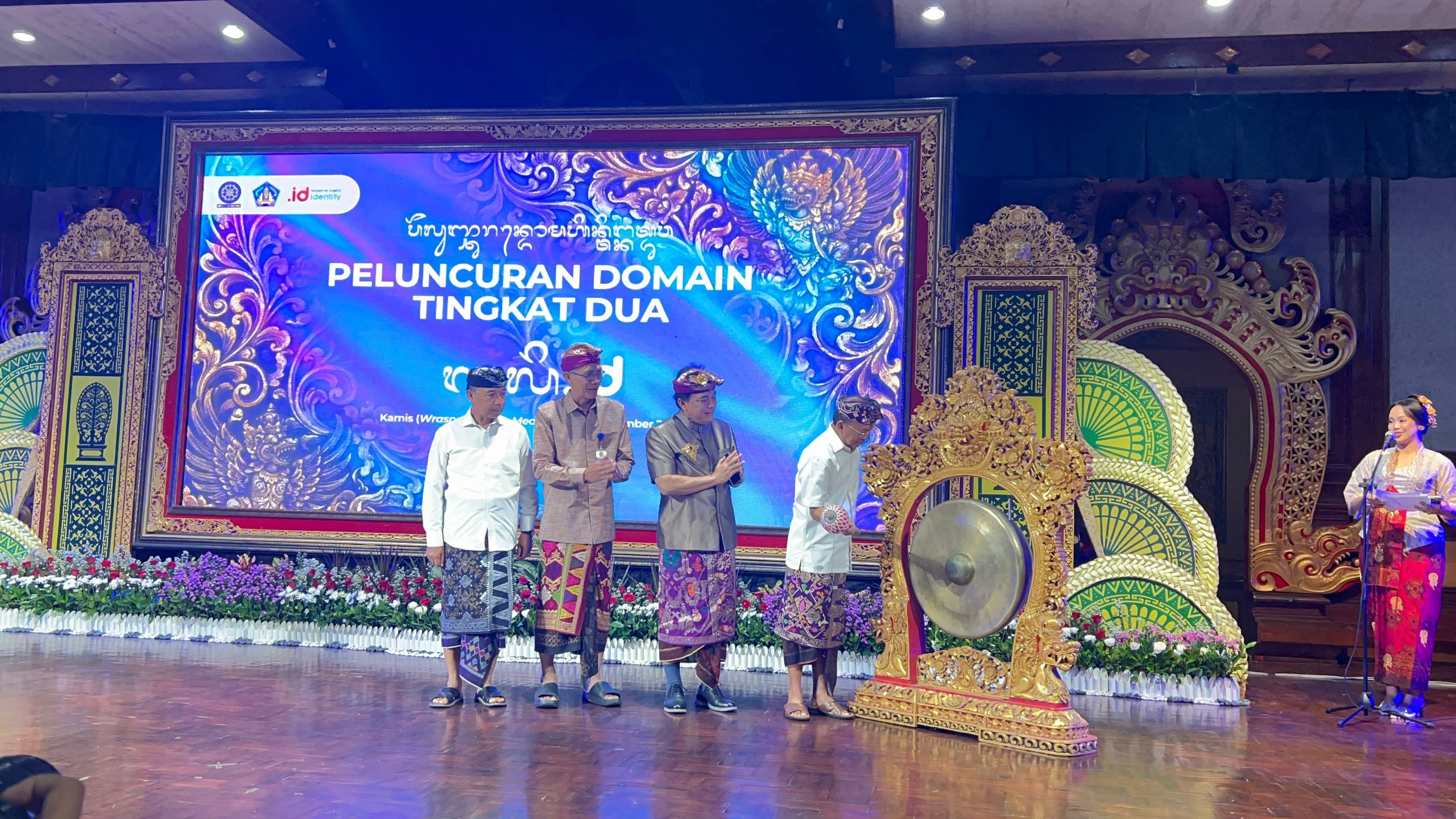 .ᬩᬮᬶ.id Resmi Diluncurkan, Perkuat Identitas Digital Berbasis Aksara Daerah